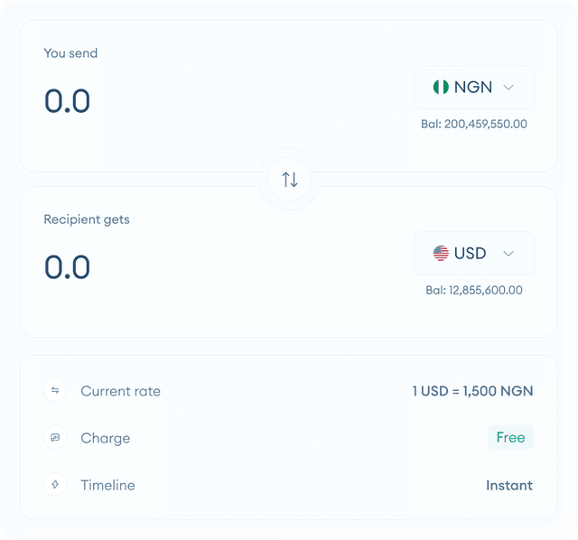 Currency exchange