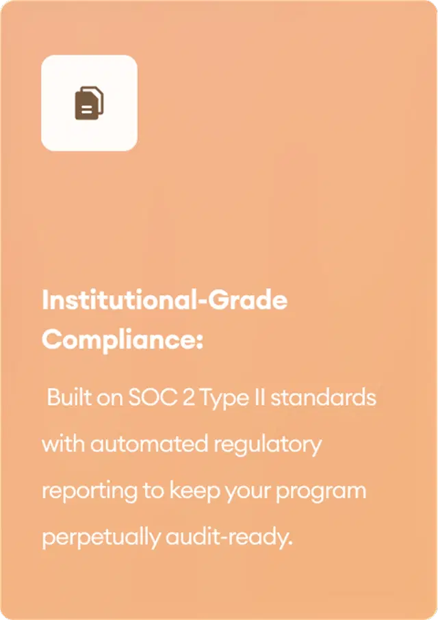 Institutional-Grade Compliance
